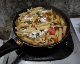 Foto langkah ke 6 dari resep Pasta 10rb ala anak kos sehat dan enak teflon.