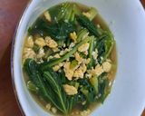 Foto langkah ke 4 dari resep Tumis Sawi Telur Simple.