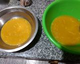 Foto del paso 2 de la receta: Bizcochuelo marmolado vainilla y chocolate (con aceite)
