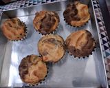 Foto langkah ke 6 dari resep SOES / SUS / CHOUX PASTRY (2 TELUR) MARBLE.