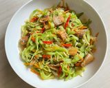 Foto langkah ke 4 dari resep Tumis Labu ikan asin.