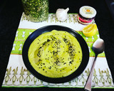 Foto del paso 2 de la receta: Crema de guisantes secos y aguacate - veggie