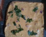A picture of step 2 of Masala Bread.