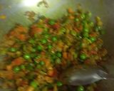 A picture of step 2 of Vegetable pulao.