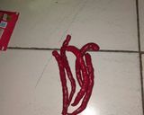 Foto langkah ke 1 dari resep Teri sambel merah.
