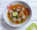 Cara Membuat Bakso aci kenyal pedas 6