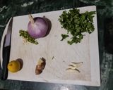 A picture of step 7 of Amritsari aloo kulcha.