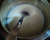 A picture of step 1 of Custard Caramelized Pudding.