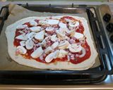 A picture of step 7 of Oven tray pizza.