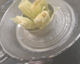 A picture of step 7 of Salsa stuffed Corn Tamales.