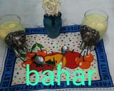 عکس مرحله 3 از دستور اسموتی طالبی بستنی👧🍨