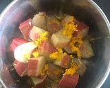 A picture of step 2 of Guilt-free rhubarb dessert #seasonsupply.