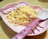 Foto langkah ke 6 dari resep Fettuccini Carbonara Super Creamy.