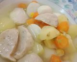 Foto langkah ke 9 dari resep Sop bakso ikan & sapi.