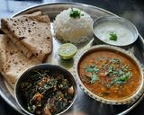 A picture of step 18 of Veg lunch thali.
