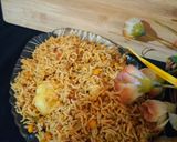 A picture of step 11 of Chana dal pulao.