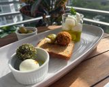A picture of step 4 of Labneh Balls (Spicy & Plain) (Arabic style breakfast).