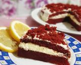 Foto langkah ke 9 dari resep Red Velvet Cake Kukus.
