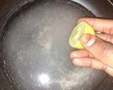A picture of step 8 of Konafah (Knafeh, kanafeh).