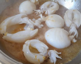 Foto del paso 1 de la receta: Calamares con lentejas beluga