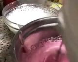A picture of step 3 of Jhat pat Strawberry cheese cream dessert Ramdan special.