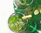 A picture of step 3 of Green ice soda💚گرین آٸس سوڈا💚.