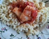 Foto del paso 4 de la receta: Fideos con salsa roja