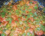 Une image de l'étape 3 de Ojja merguez recette tunisienne.