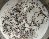 A picture of step 1 of Saunf Chai.