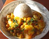 Foto del paso 4 de la receta: Curry de garbanzos y camarones
