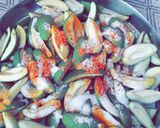 A picture of step 6 of Aam/kheri Pickle.