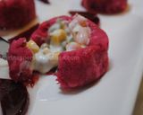 A picture of step 10 of Potato-Beetroot Salad.