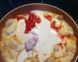 Foto del paso 6 de la receta: Setas empanadas en salsa de pimiento de piquillo
