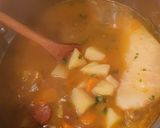 Kolbászos krumplileves recept fázis 3 fotója