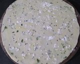 A picture of step 2 of Lachha Paratha.