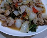 รูปขั้นตอนการทำที่ 4 ของ ผัดกระเพราหมู