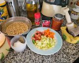 Foto del paso 1 de la receta: Garbanzos estofados de la cocina de Marisa Marcos Ortega