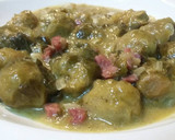 Foto del paso 3 de la receta: Coles de Bruselas a la miel y mostaza