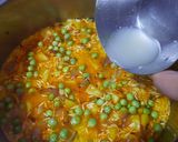 A picture of step 5 of Fluffy Veggie Pulao in a Pressure Cooker.