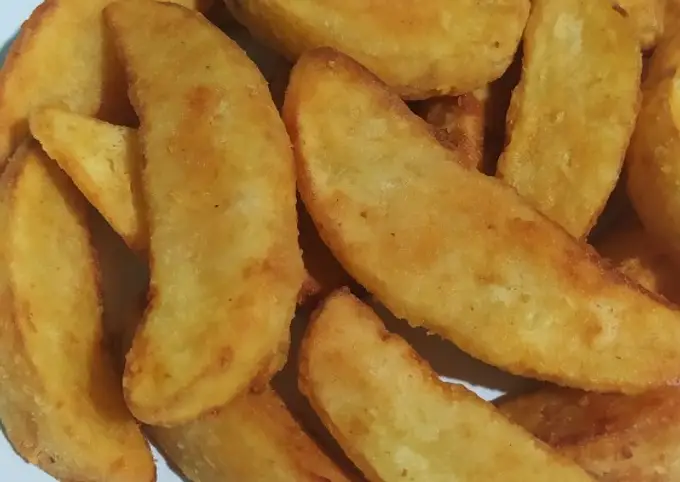 Langkah-langkah untuk membuat Resep Potato Wedges Rumahan