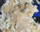 A picture of step 2 of Milk peda.