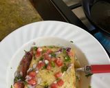A picture of step 4 of Egg bread toast with a twist.