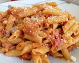 Foto del paso 10 de la receta: Macarrones con bacon y mojo picon