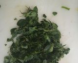 A picture of step 1 of Moringa Palak Thepla.