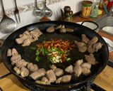 Foto del paso 6 de la receta Arroz/paella : solomillo, foie y trufa con setas 😍