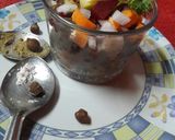 चणा,फ्रुट,व्हेजि सलाड (mix salad recipe in marathi) रेसिपी स्टेप 4 फोटो 