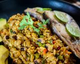 Foto del paso 1 de la receta: Arroz de frijol cabecita negra