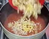 A picture of step 6 of Red Sauce Pasta.