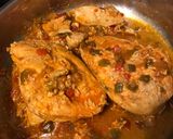 A picture of step 4 of White Rice with Chicken Breast in Sauce.