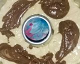 Foto langkah ke 5 dari resep 13. Bolu Agar-Agar Marbel.